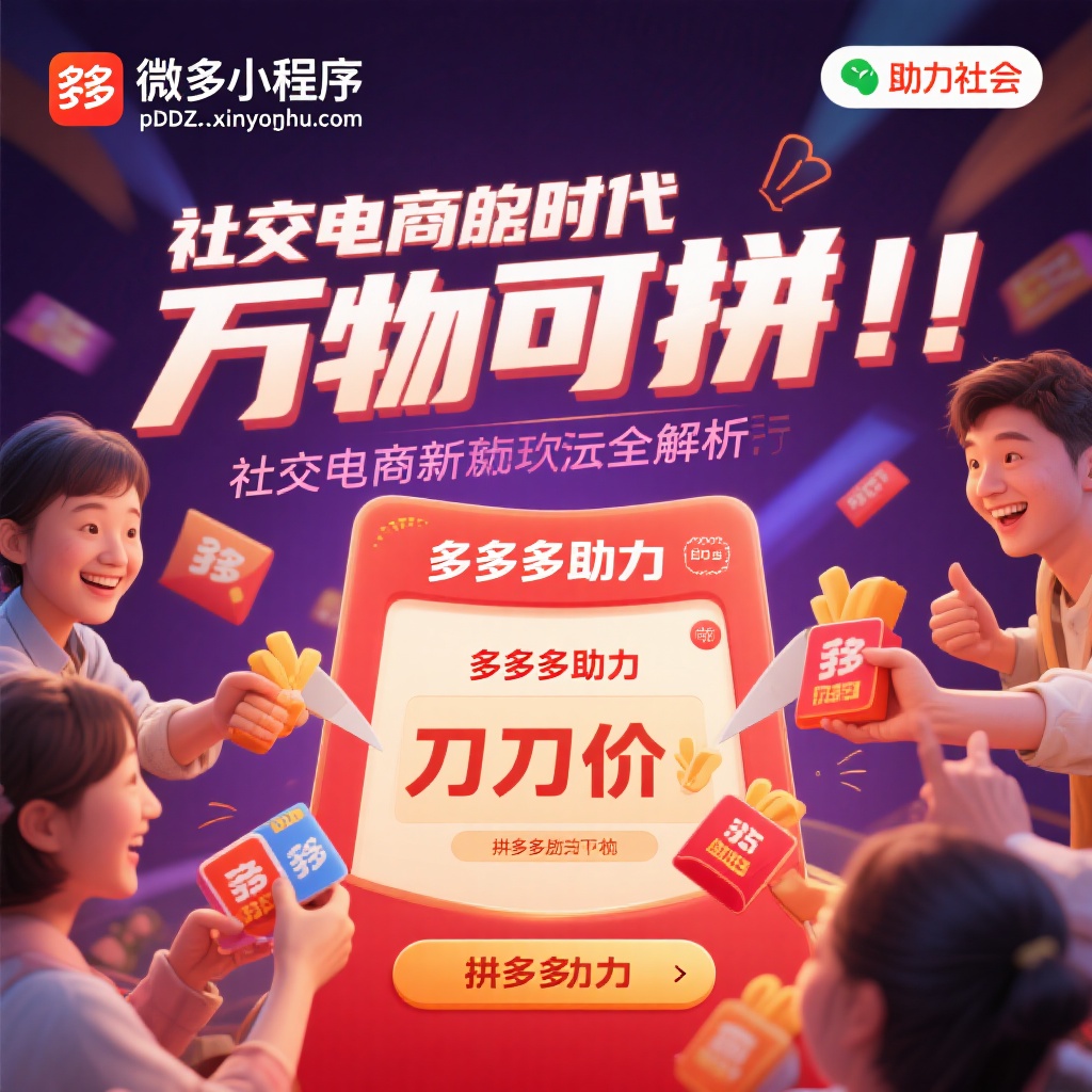 微信拼多多助力全攻略 专业平台与小程序玩法大揭秘