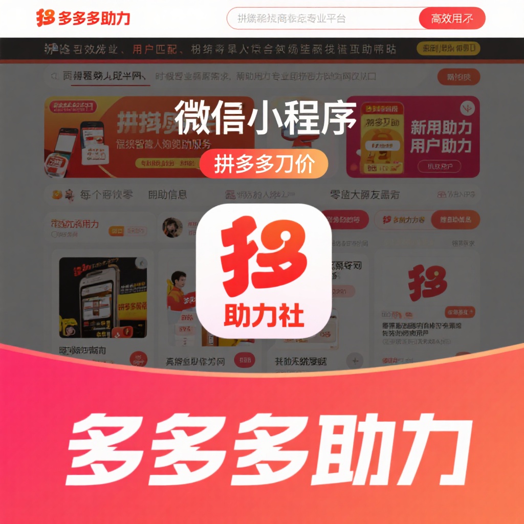 拼多多助力神器 真人互助快速砍价