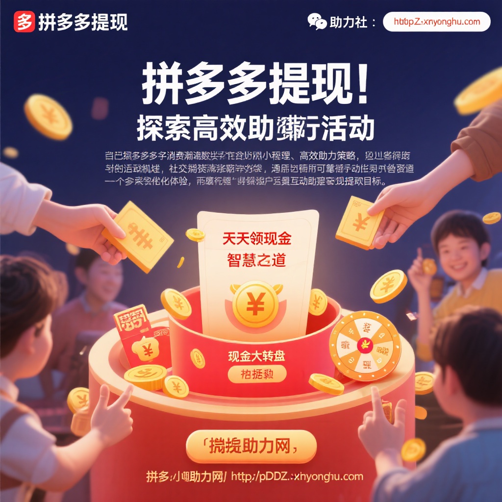 拼多多提现攻略高效助力与现金奖励智慧之道