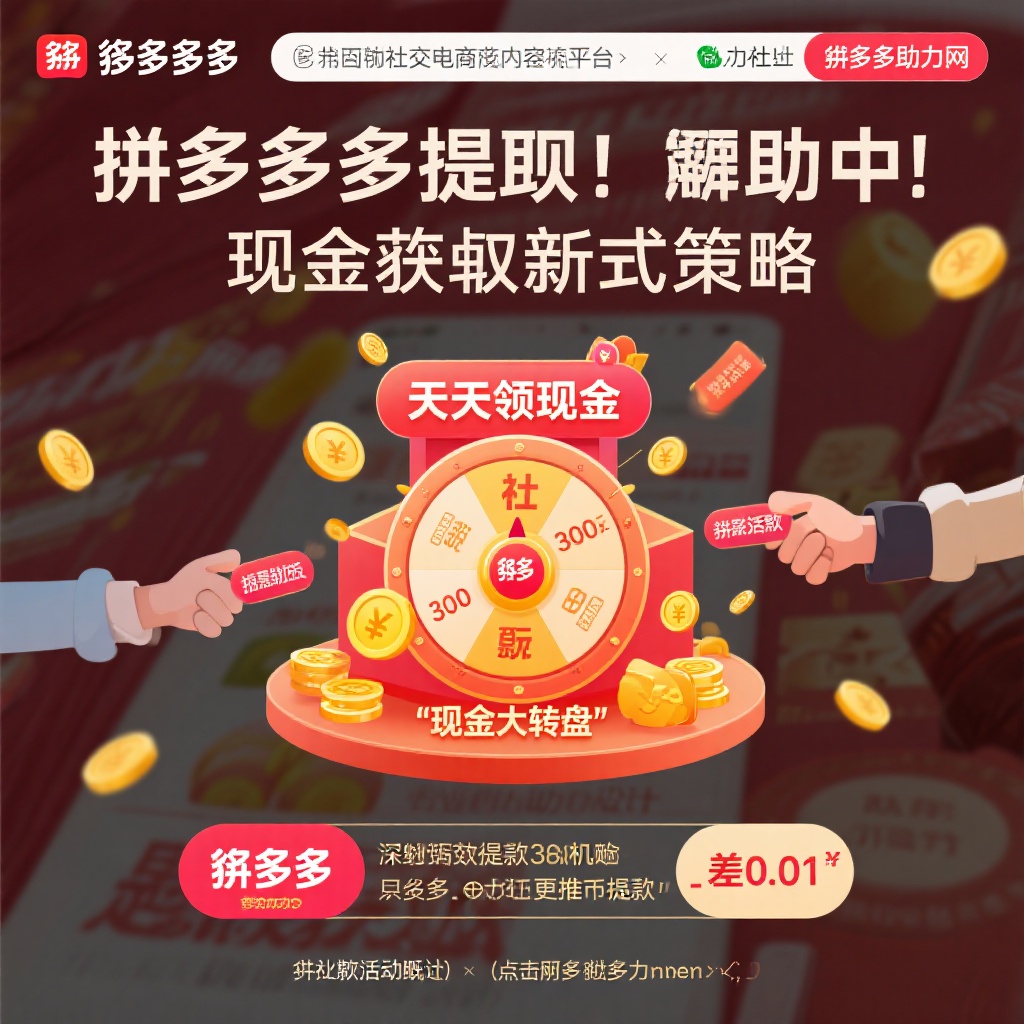 拼多多提现攻略高效助力解锁现金新策略