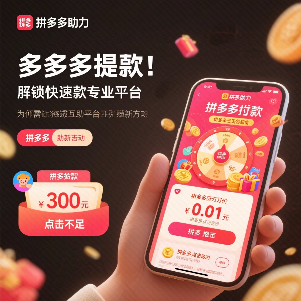 拼多多提现互助新方式快速到账攻略